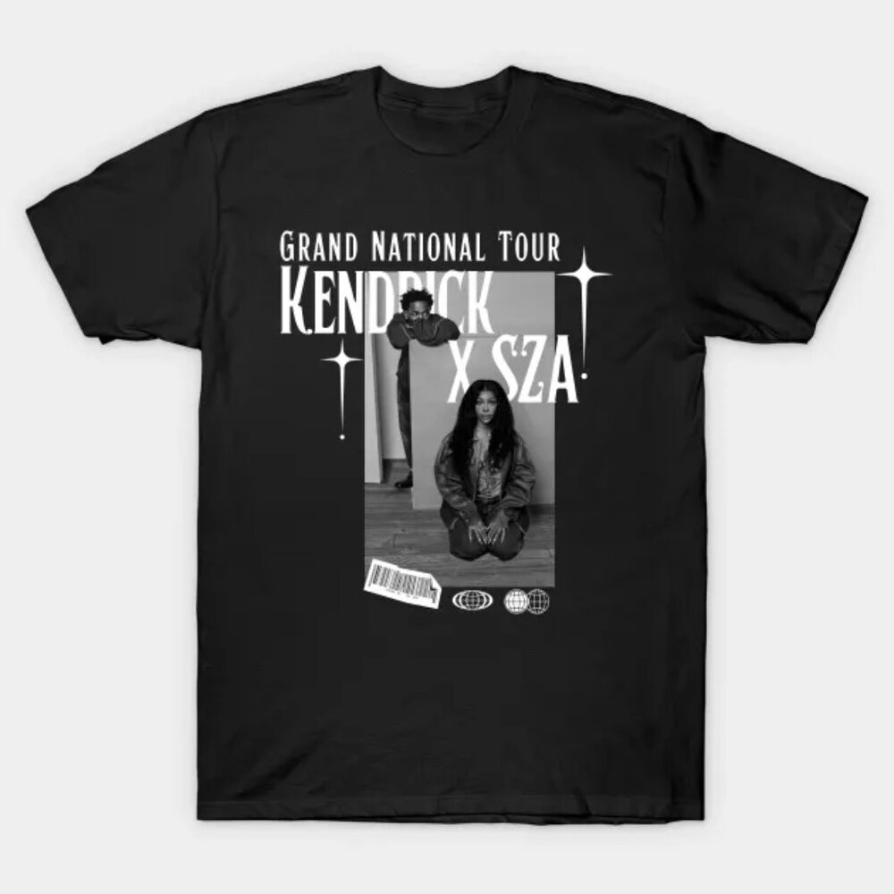 NWT Kendrick Lamar Grand National Tour Merch T shirt Full Size